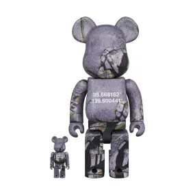 + Benjamin Grant Be@rbrick 100% + 400% 'Overview Tokyo'