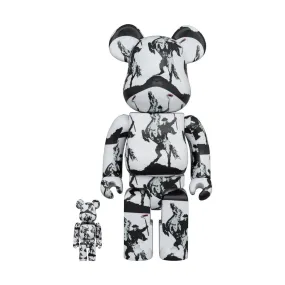 + BRANDALISM Be@rbrick 100% + 400% 'Highwayman'