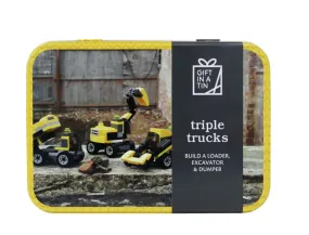 101295 - Gift in a Tin Triple Trucks - Apples to Pear - Widdop and Co.