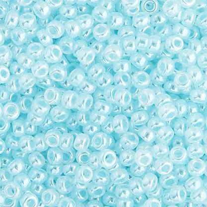 11-522, Miyuki 22g Light Aqua Ceylon