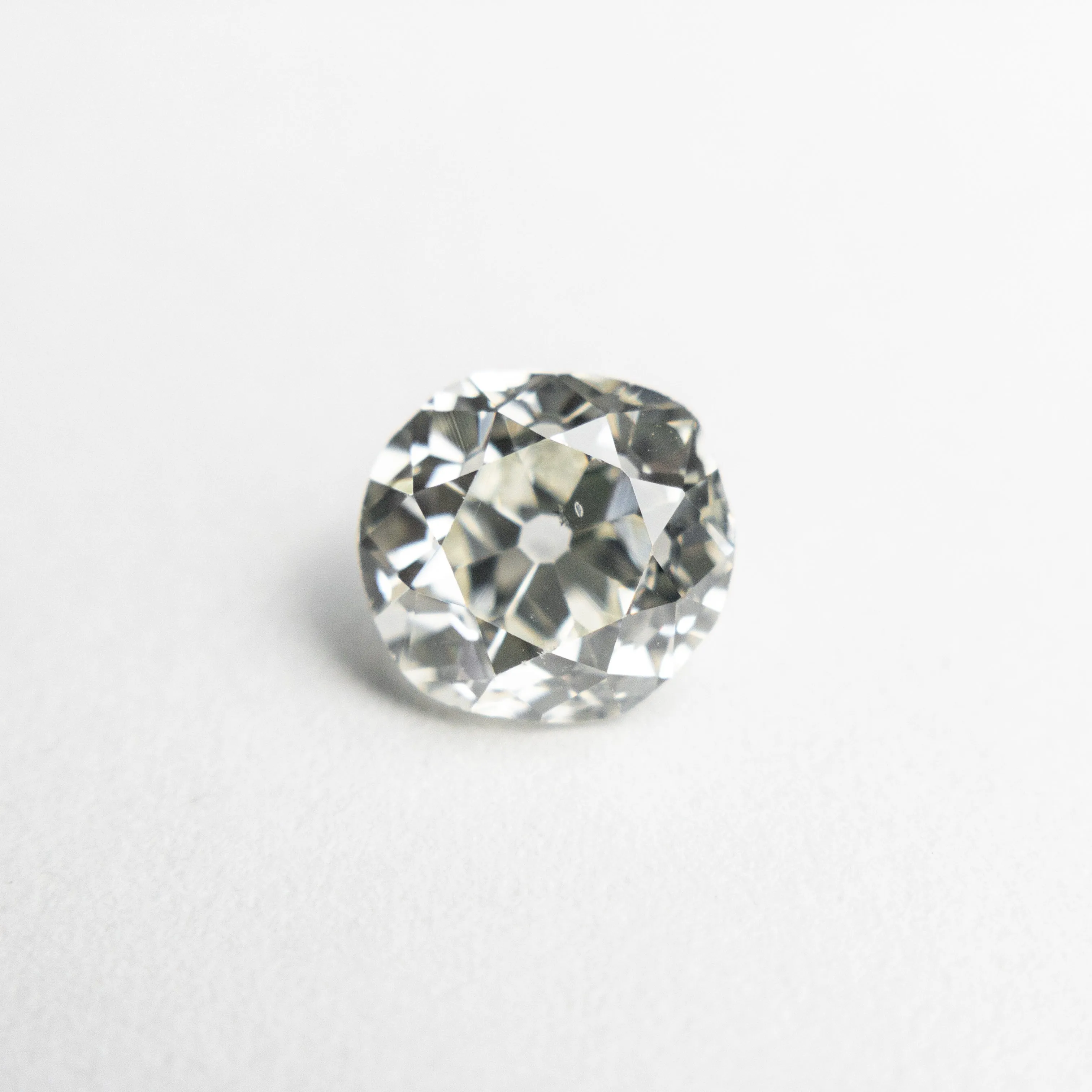 1.11ct 6.63x6.38x3.90mm SI2 J-K Antique Old Mine Cut 18466-03