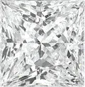 1.55ct GIA Princess F/VS1 Lab Grown