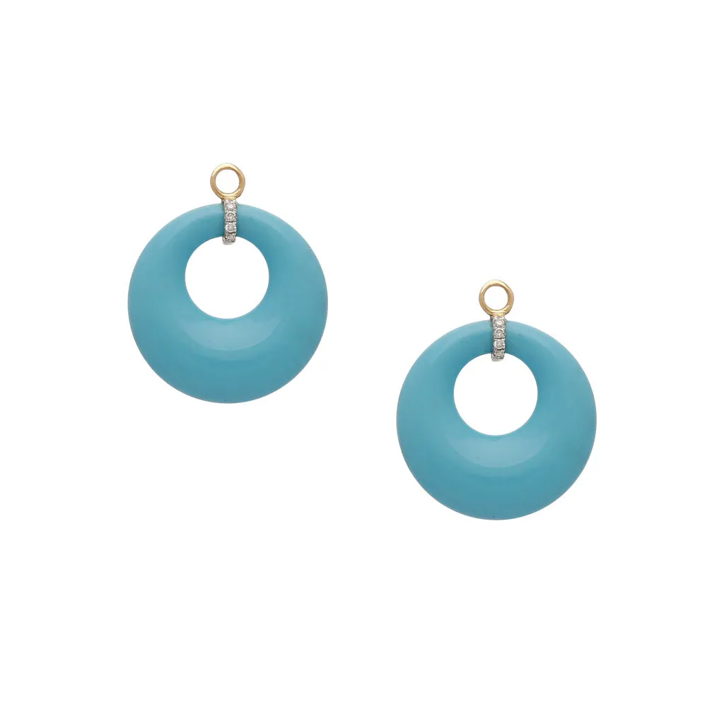 18K Mini Deco Earring Drops