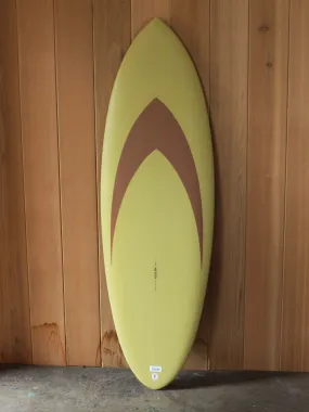 5'5 Jeff Svoboda Twin Fin Tartoplane