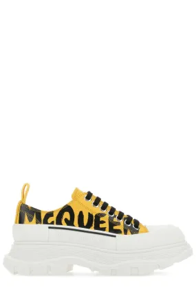 Alexander McQueen Logo Printed Chunky Sneakers