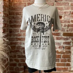 America Rock Fest World Tour Graphic Tee