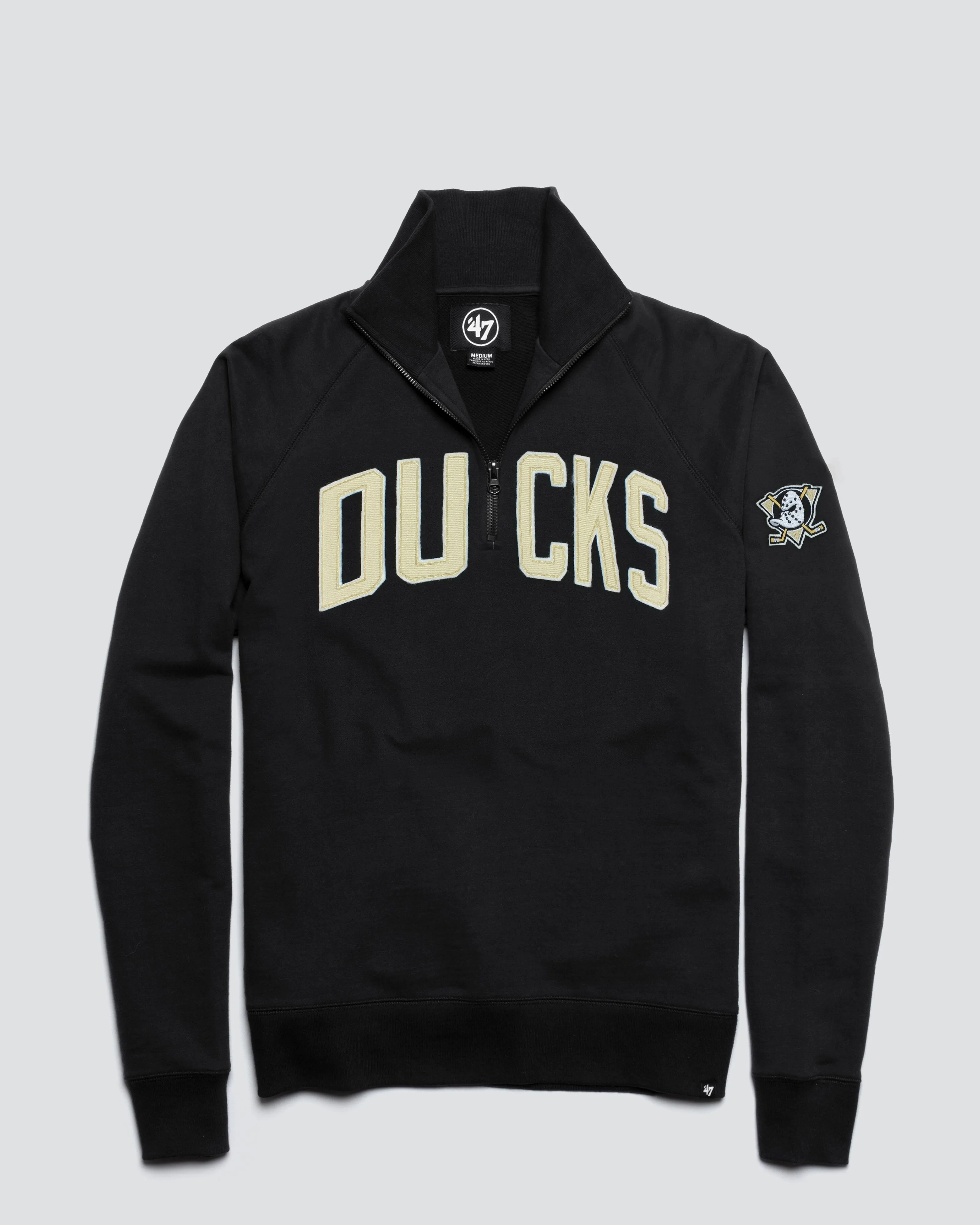 ANAHEIM DUCKS BANKS '47 HARRIS SCRIMMAGE 1/4 ZIP