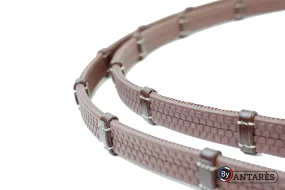 Antares Signature Rubber Reins w/Leather Loops