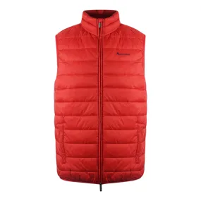 Aquascutum Mens Jk002 13 Gilet Red