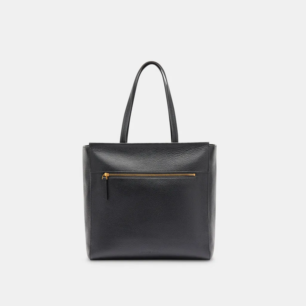 ARIELLA TOTE BLACK LEATHER– Dolce Vita 6964321386562