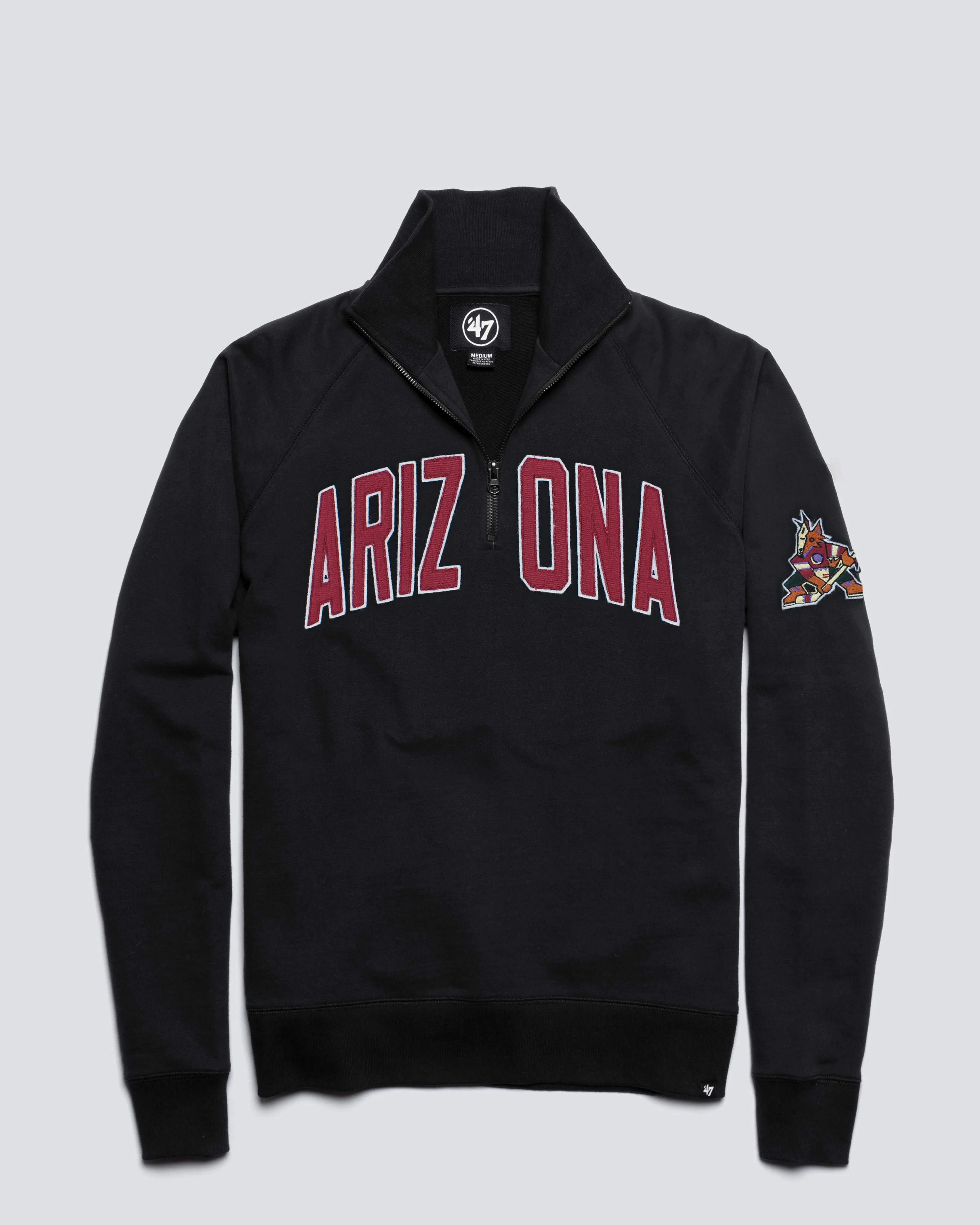 ARIZONA COYOTES BANKS '47 HARRIS SCRIMMAGE 1/4 ZIP