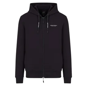 Armani Zip Through Hoodie