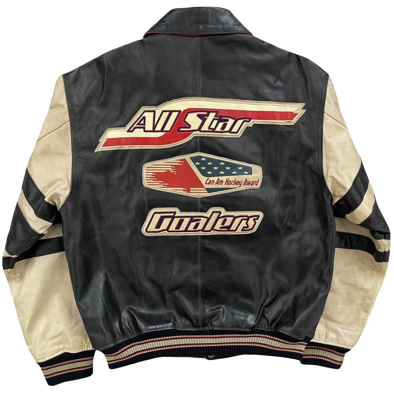 Avirex Leather Varsity Jacket