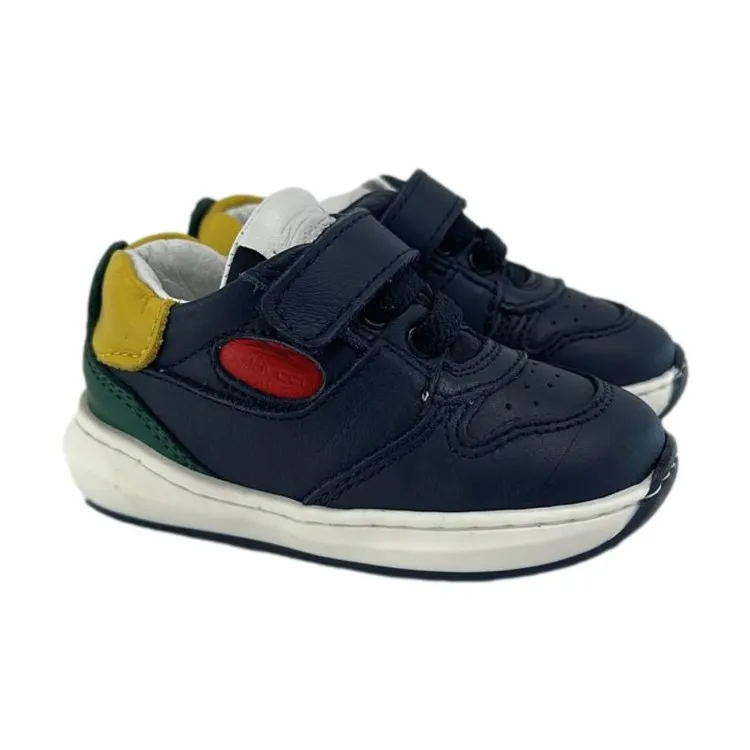 Balducci CSP5514E Mini Scarpe Primi Passi per Bambino Blu Verde