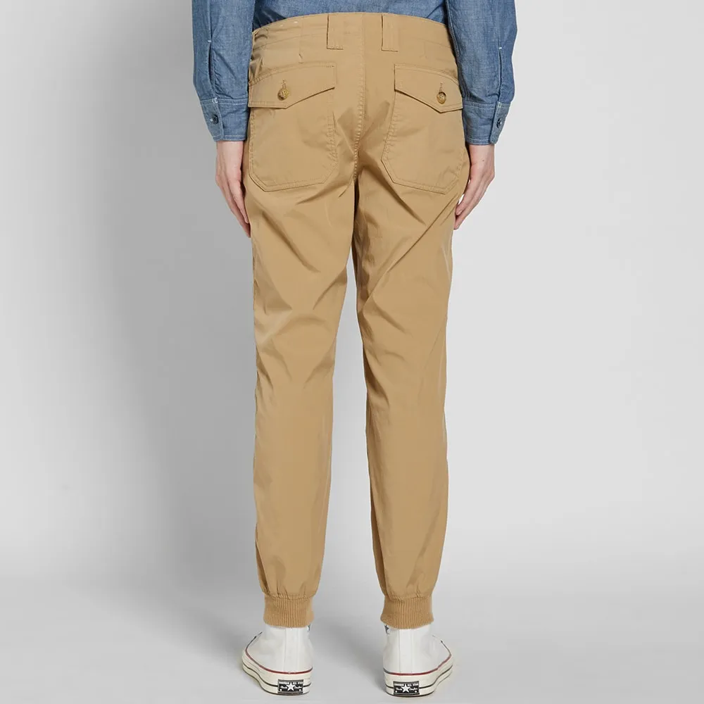 Beams Plus Slim Cuffed Chino PantsKhaki