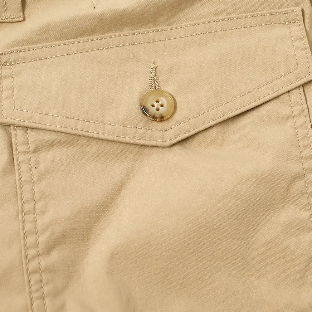 Beams Plus Slim Cuffed Chino PantsKhaki