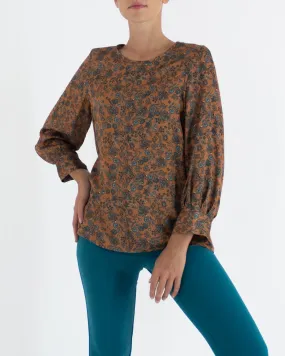 Blusa in misto seta - Prani