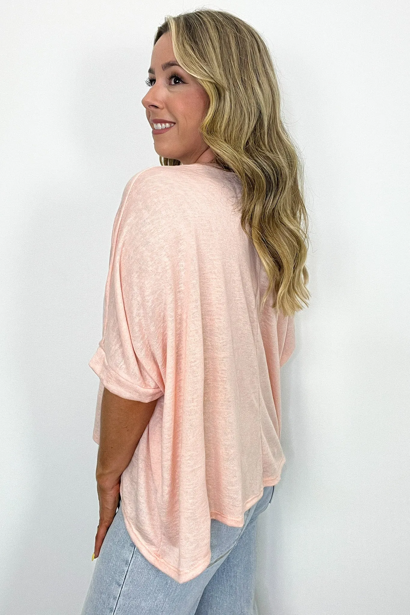 Brielle Short Sleeve Loose Fit Top