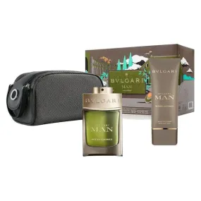 Bvlgari Man Wood Essence 3pc Gift Set EDP 3.4 oz 100 ml Men