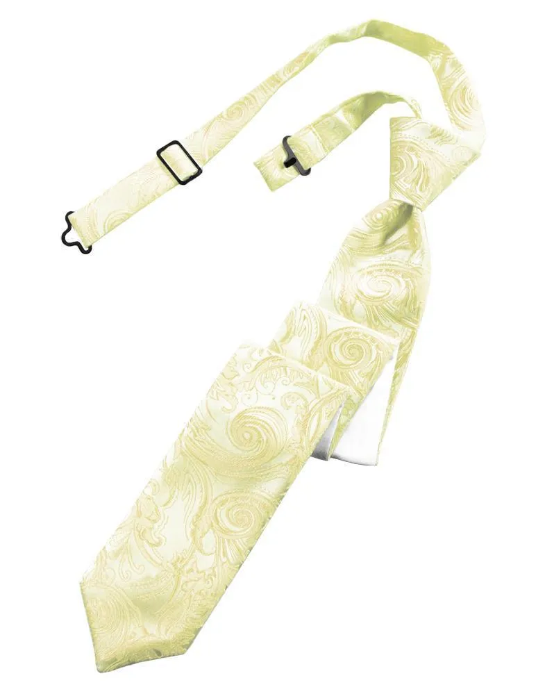 Canary Tapestry Skinny Necktie