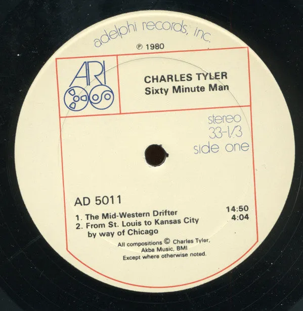 Charles Tyler ~ Sixty Minute Man