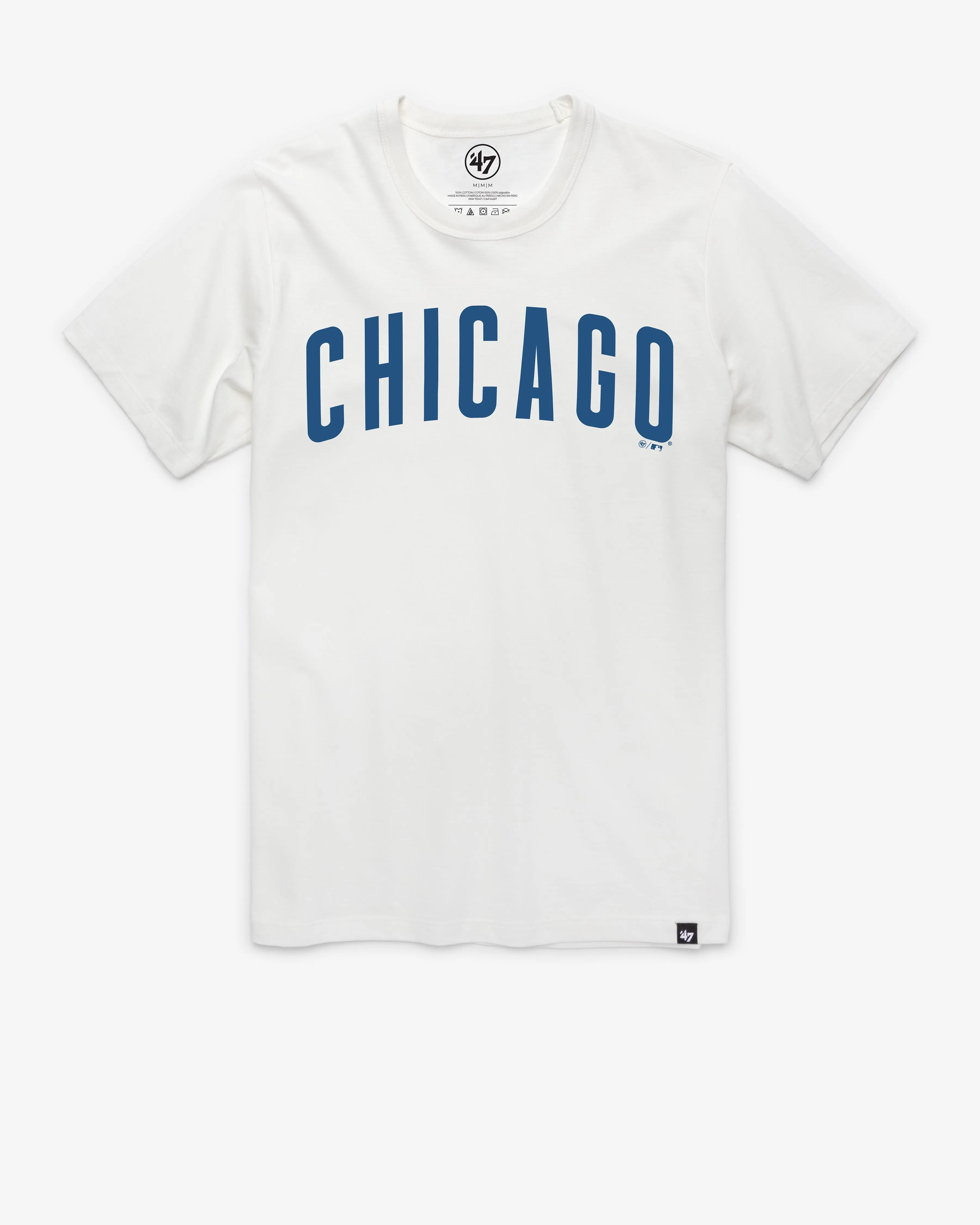 CHICAGO CUBS WORDMARK '47 FRANKLIN TEE