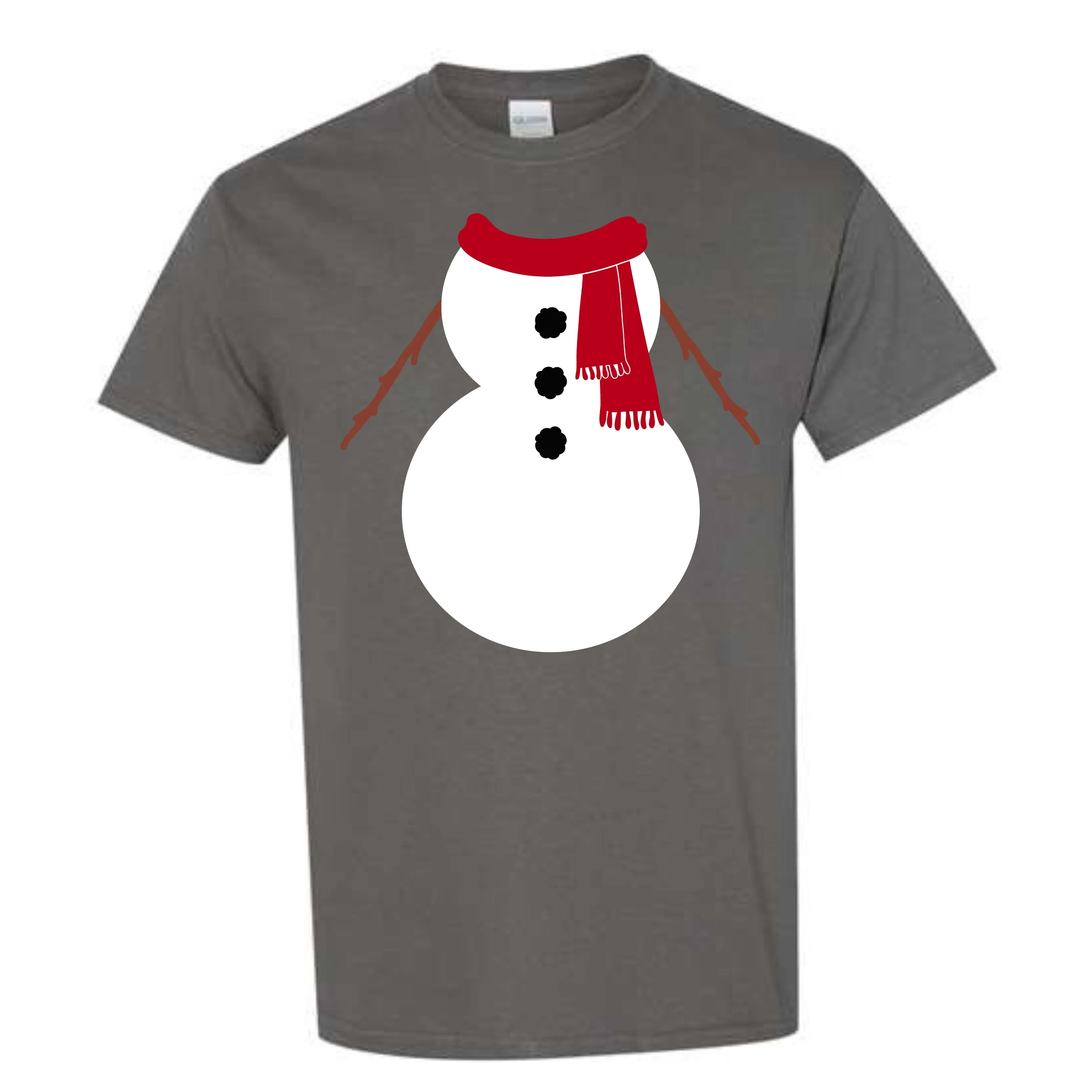 Christmas Red Snowman Suit Costume T-Shirt