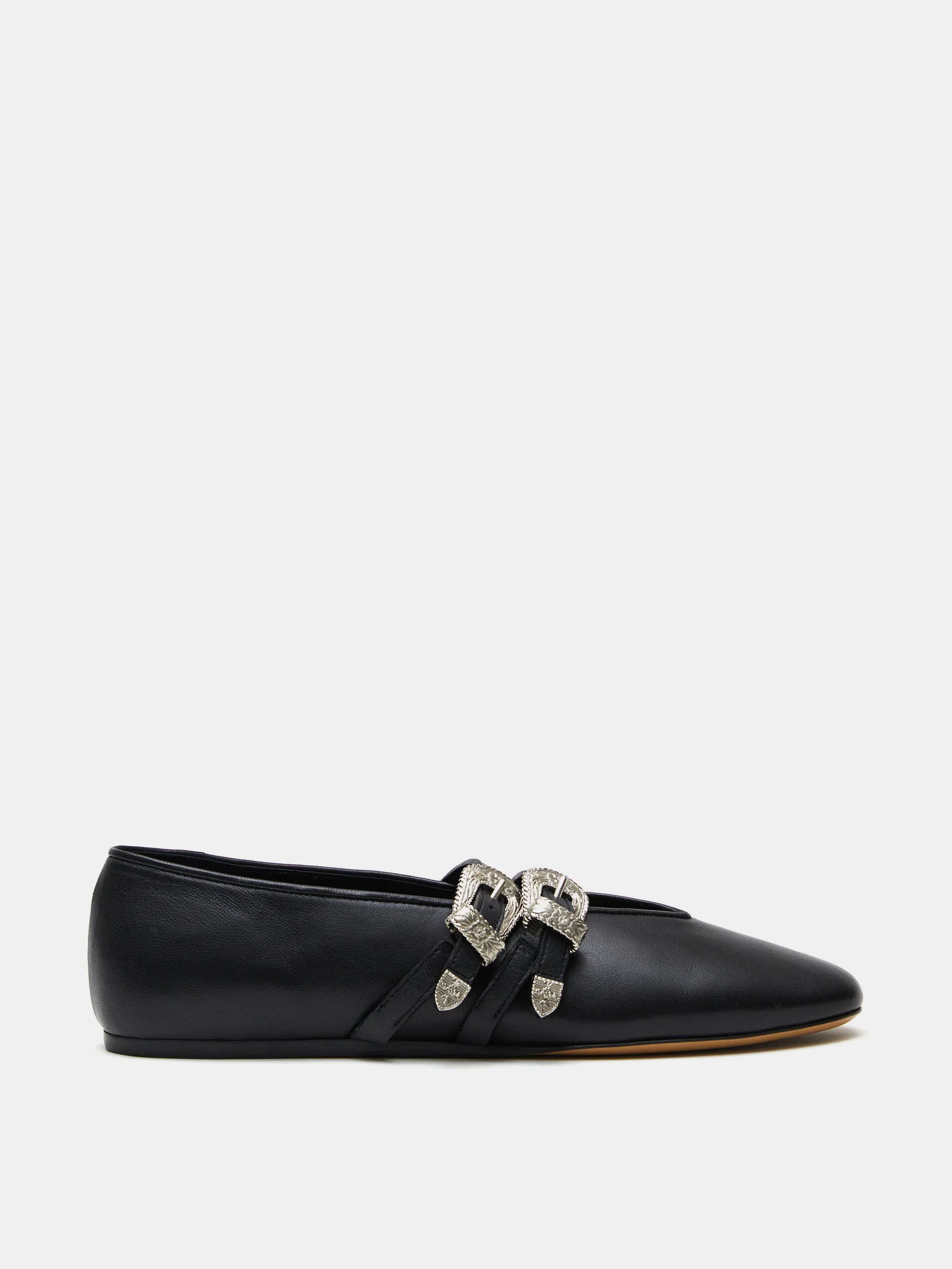 Claudia Slipper / Black Leather