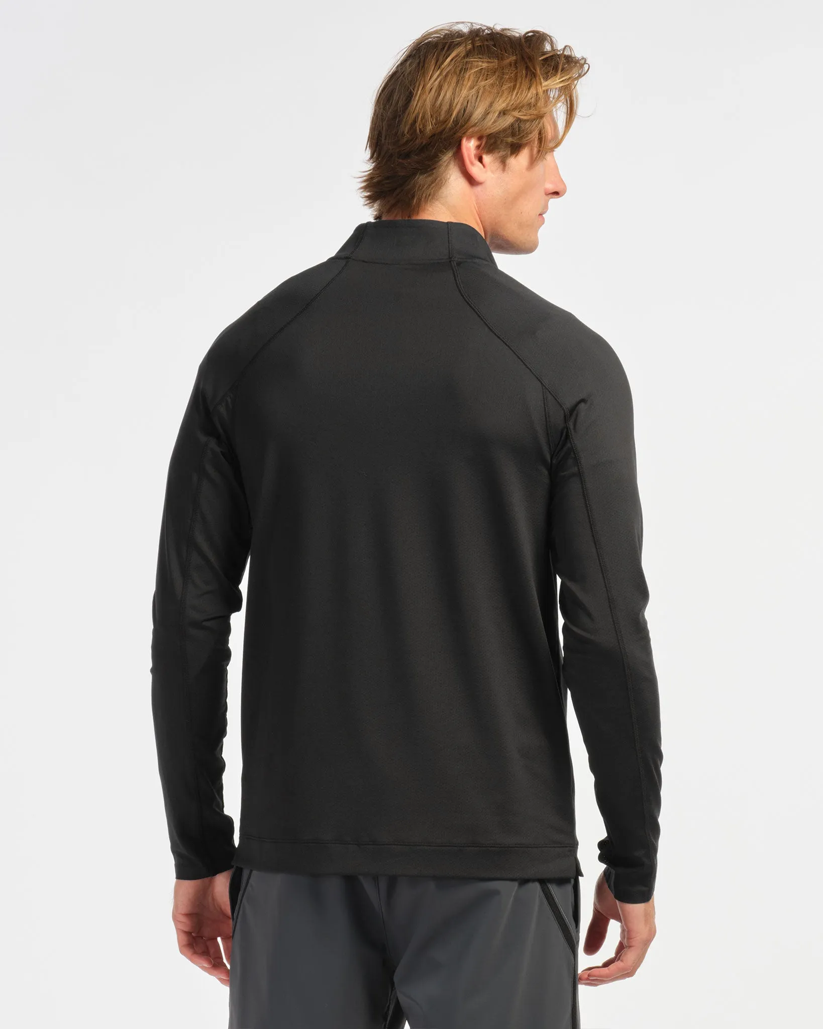 Courtside 1/4 Zip - Black