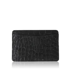 --Crocodile leather cardholder-