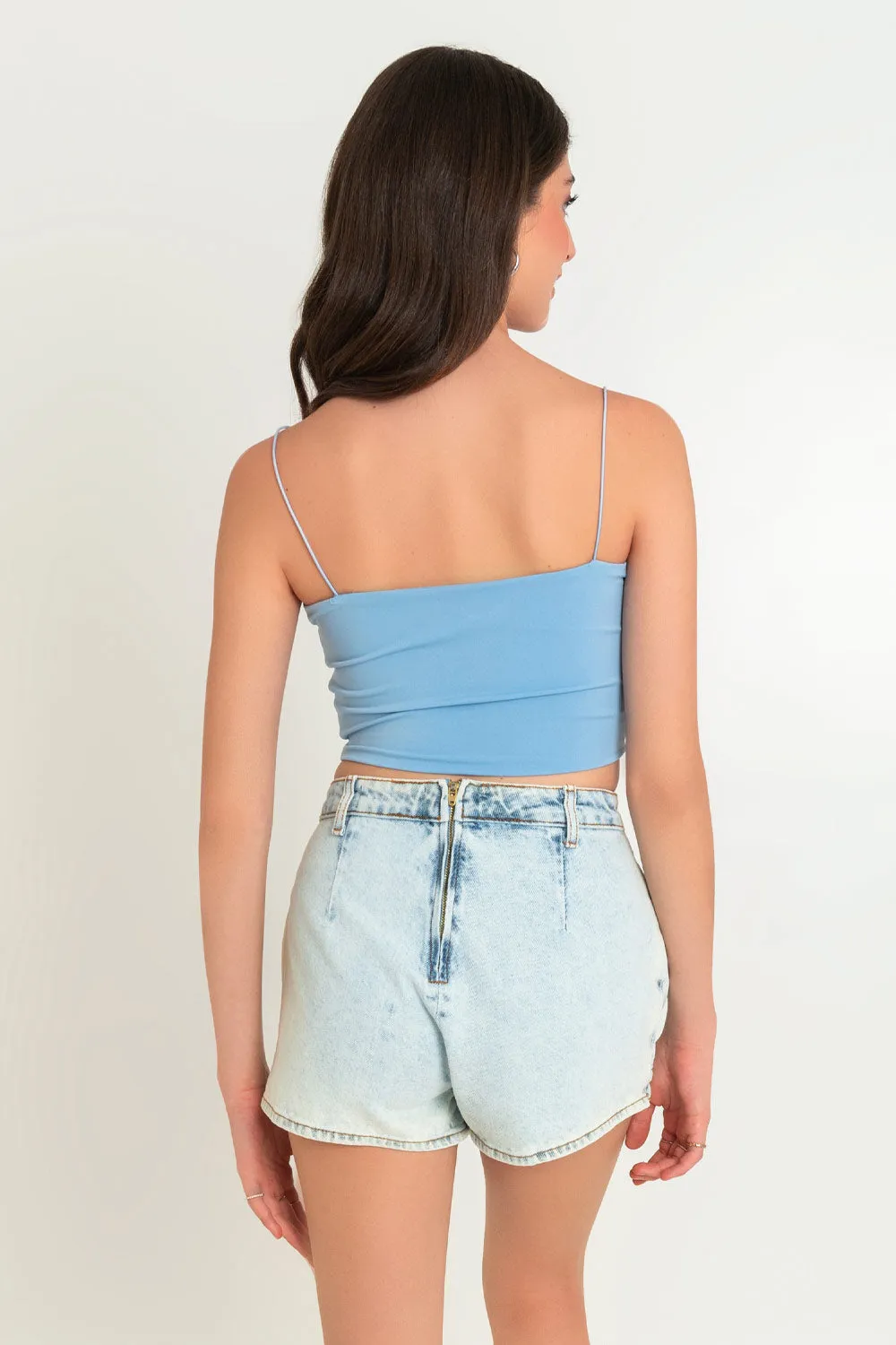 Crop top tirantes