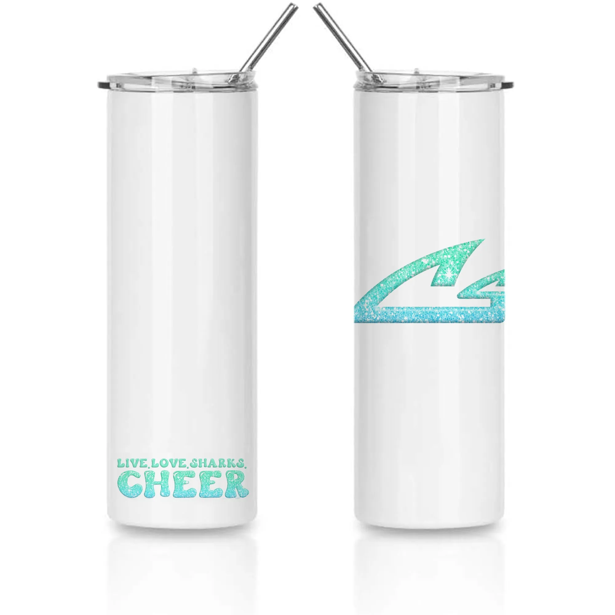 CSS - Live Love Cheer - 20 oz Skinny Tumbler