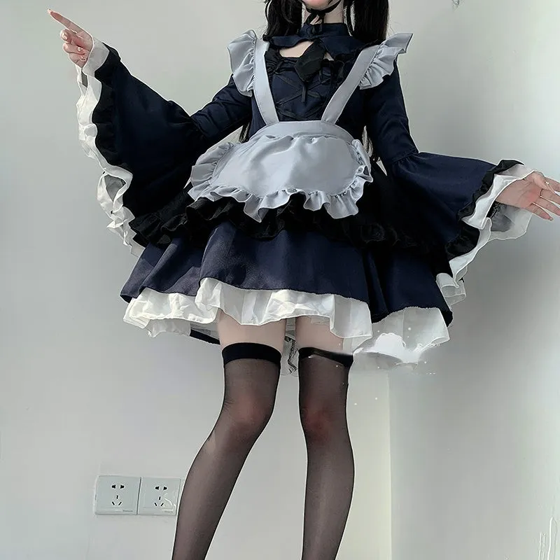 Cute Kitagawa Marin Dress-up Darling Maid Lolita Dress Cosplay ON657