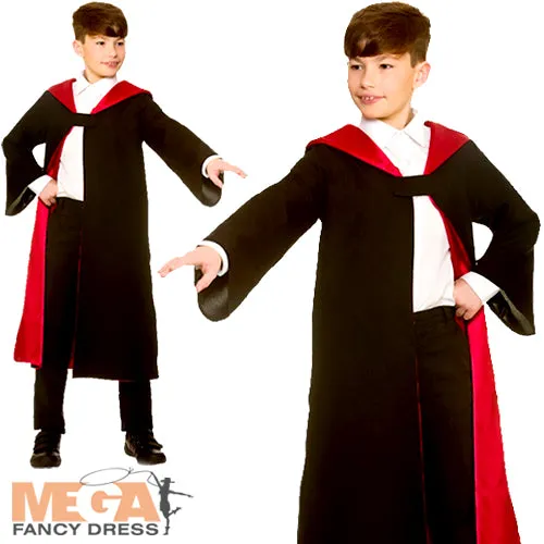 Deluxe Wizard Robe for Kids Magical Costume