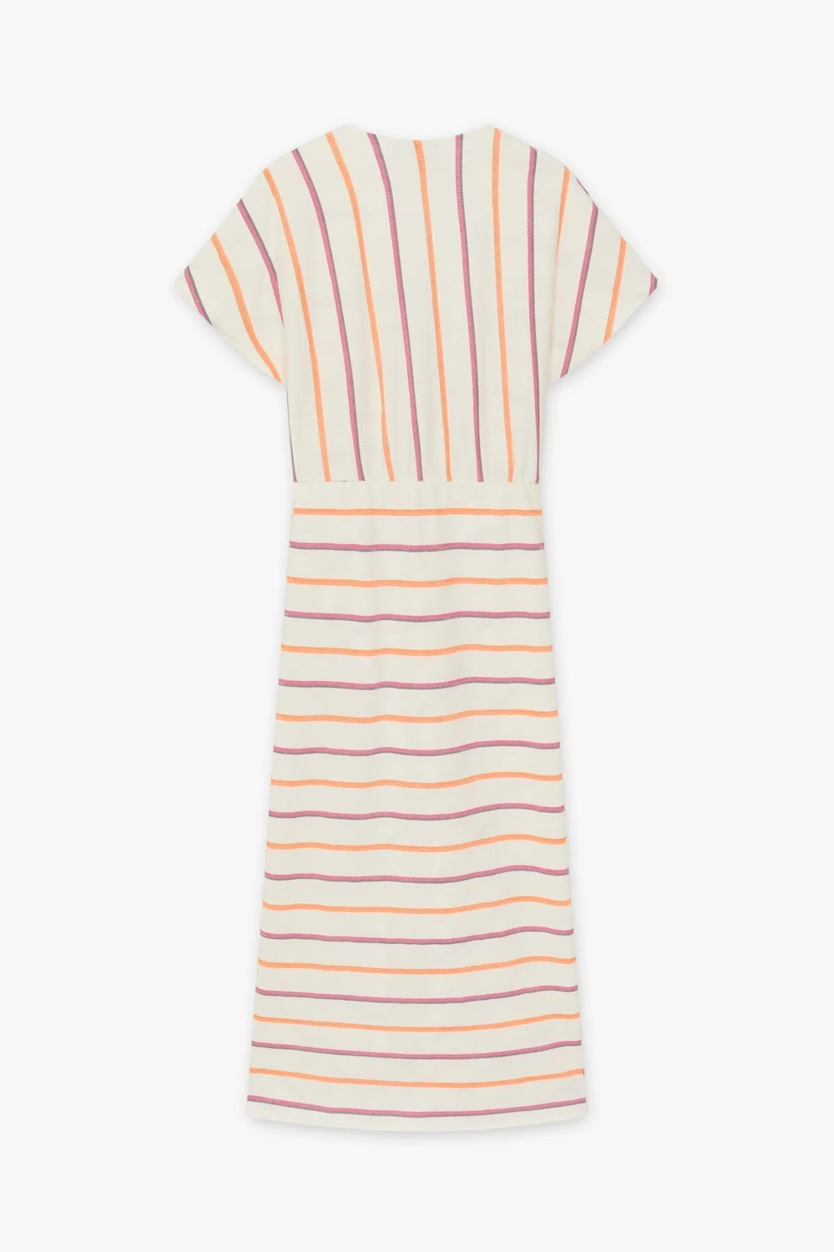 Demosi Striped Midi Dress