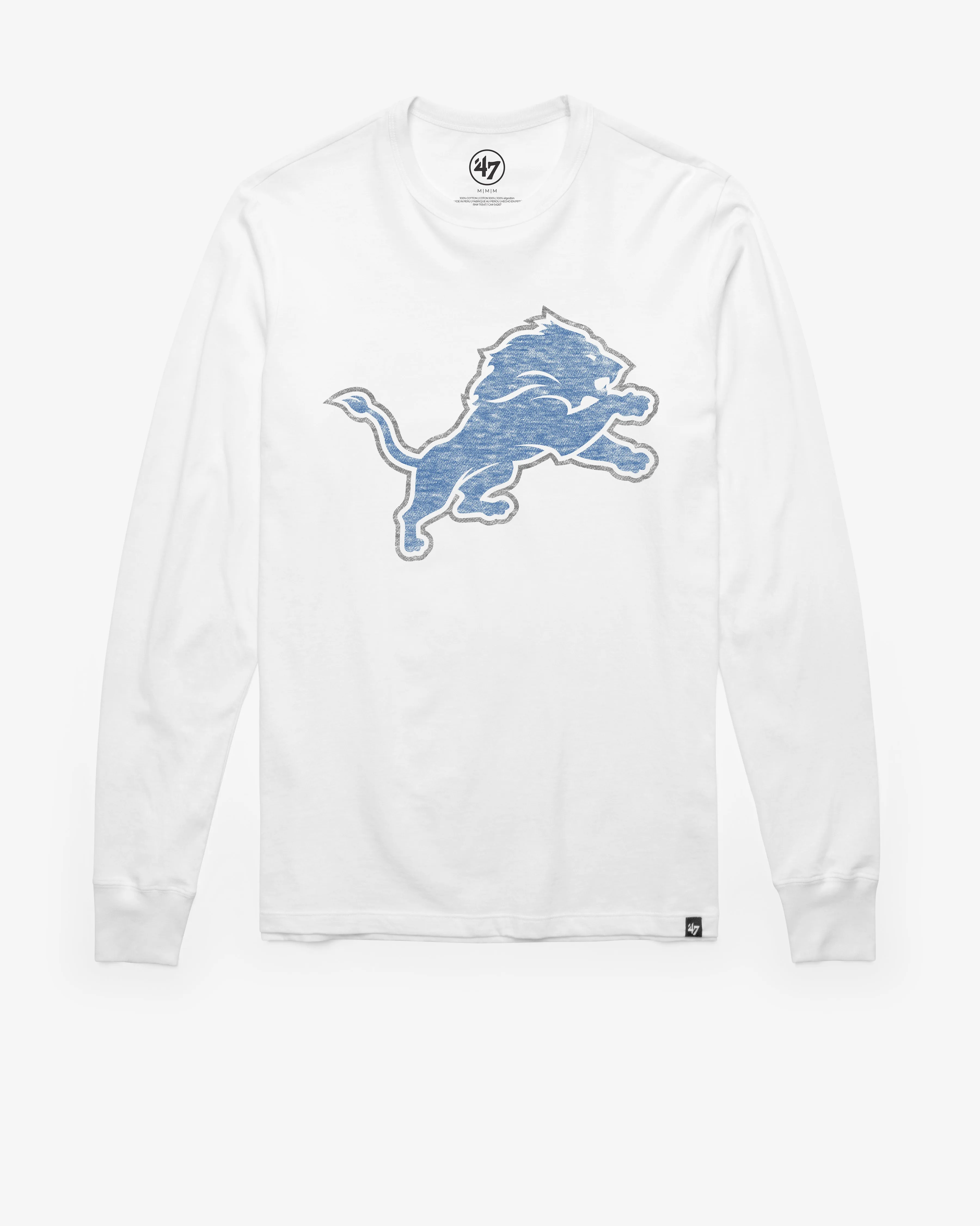 DETROIT LIONS PREMIER '47 FRANKLIN LONG SLEEVE TEE