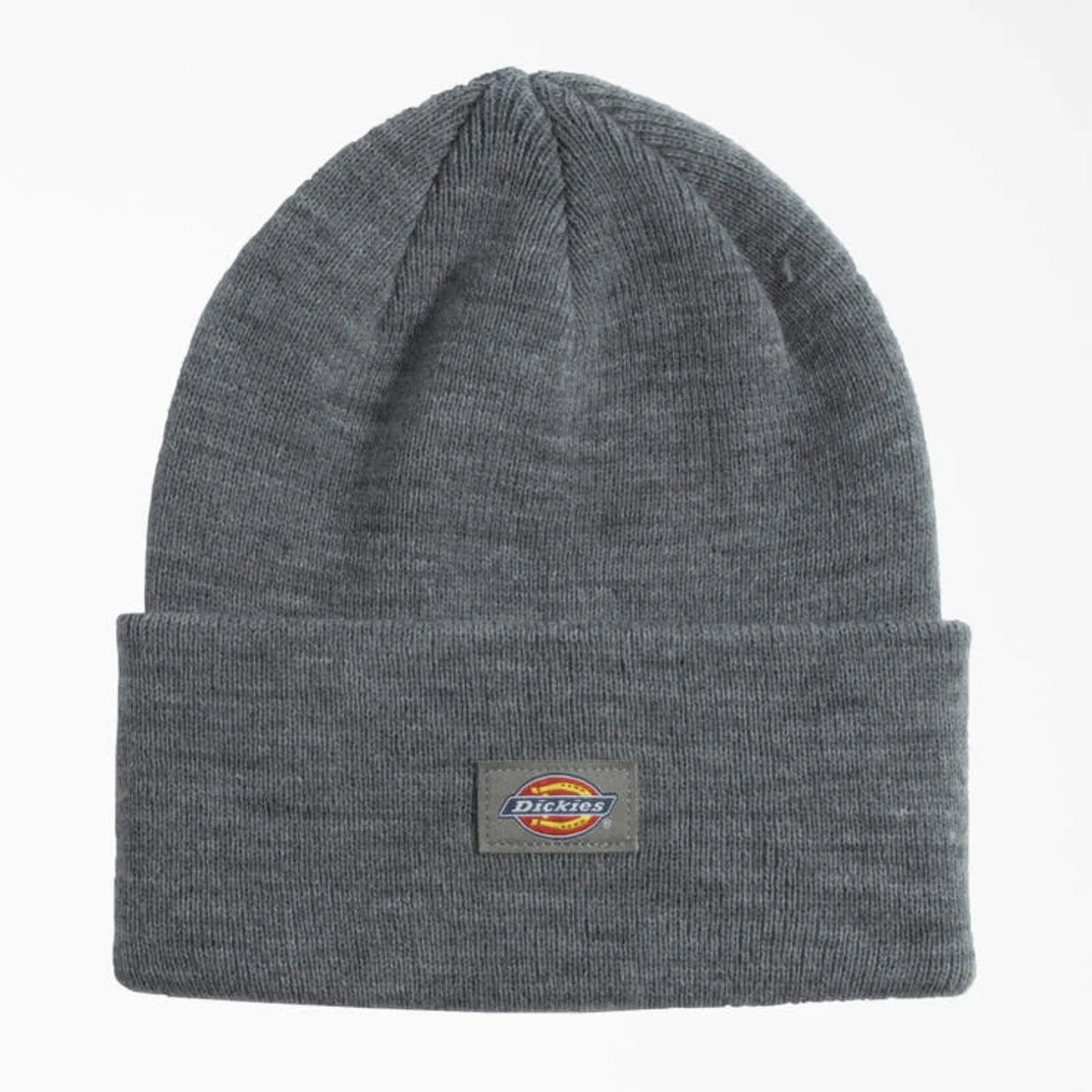 Dickies Logo Patch Tall Cuffed Acrylic Beanie