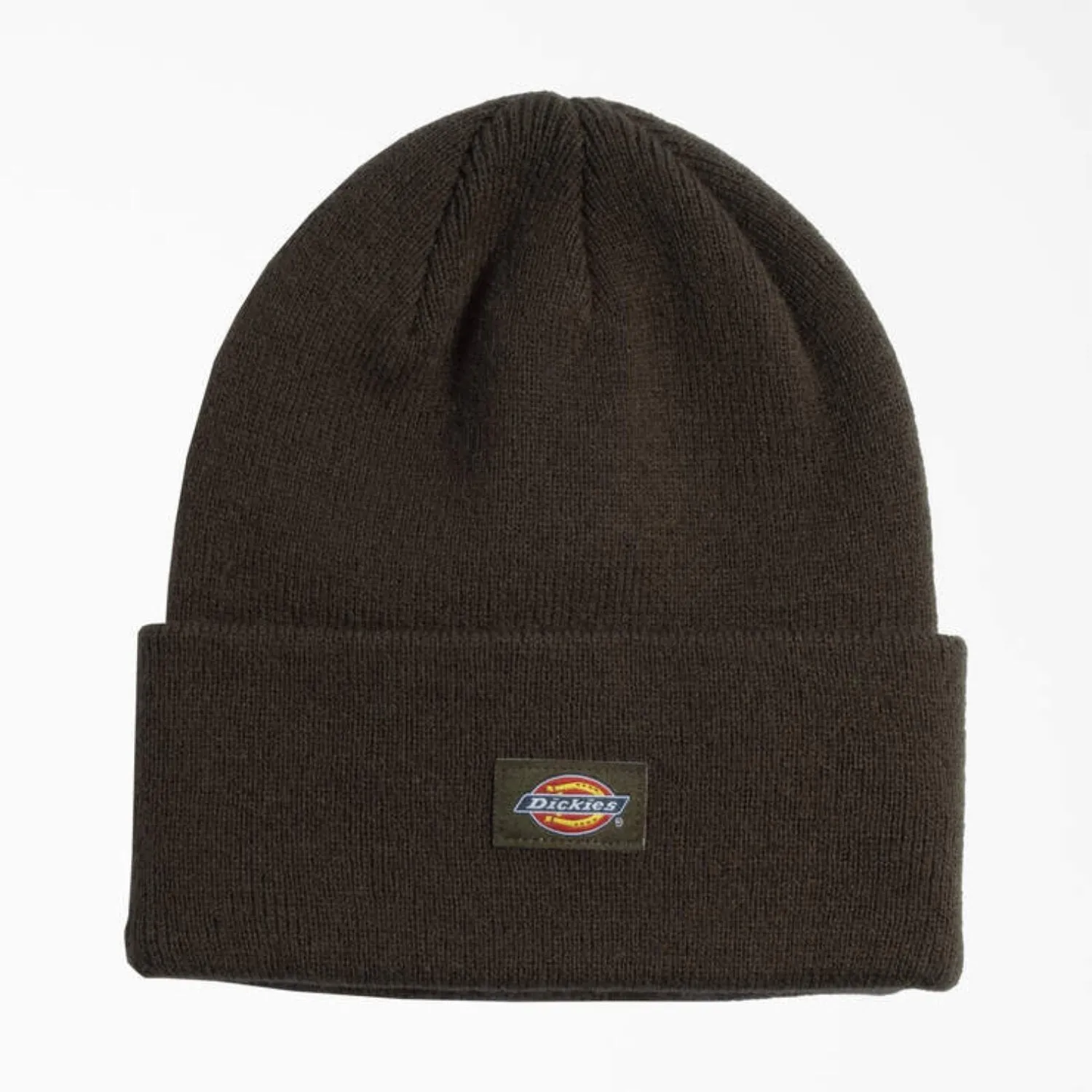 Dickies Logo Patch Tall Cuffed Acrylic Beanie