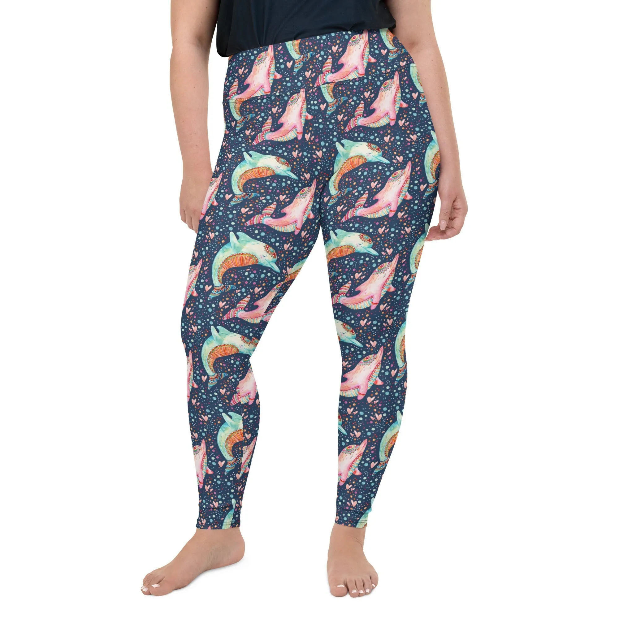 Dolphin Plus Size Leggings