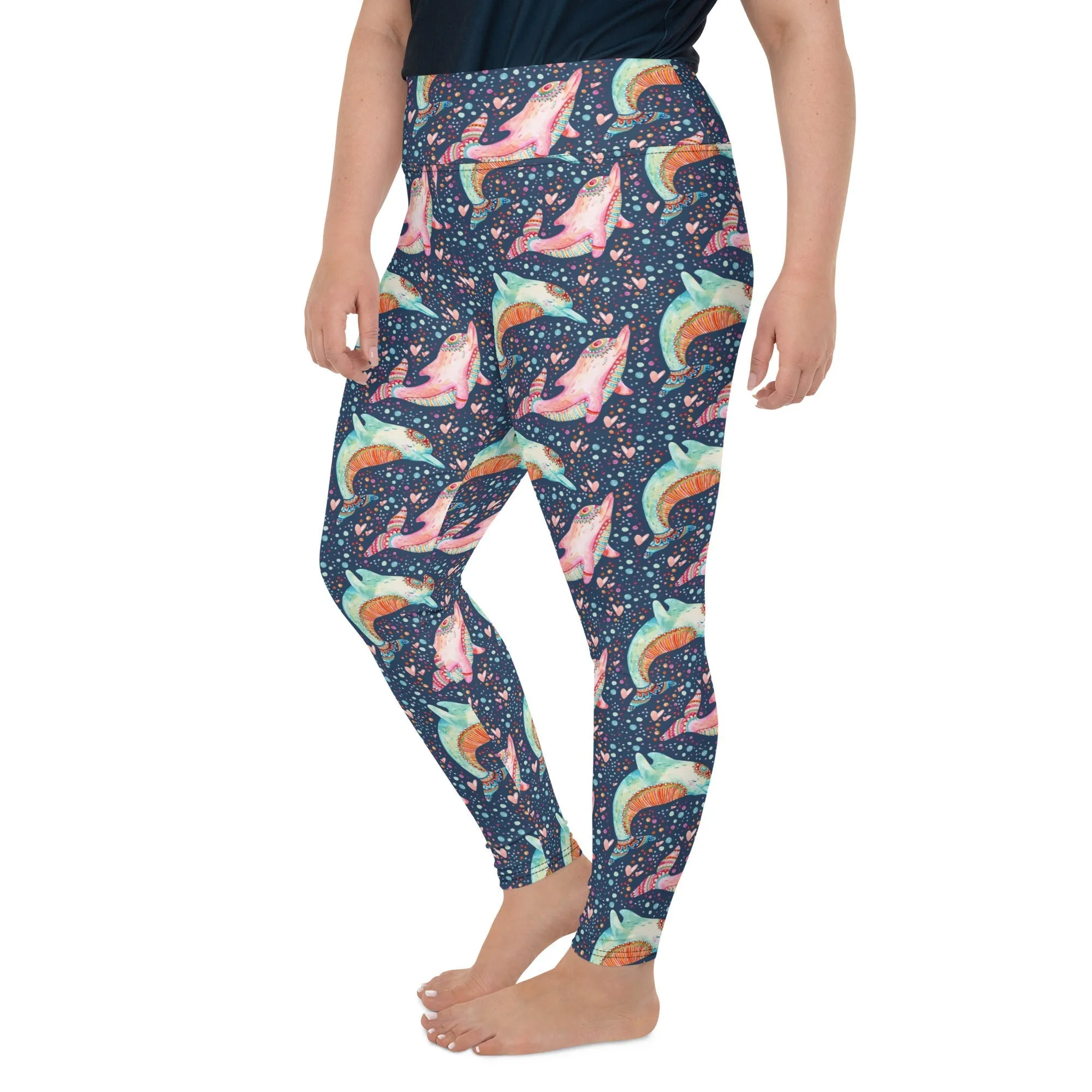 Dolphin Plus Size Leggings