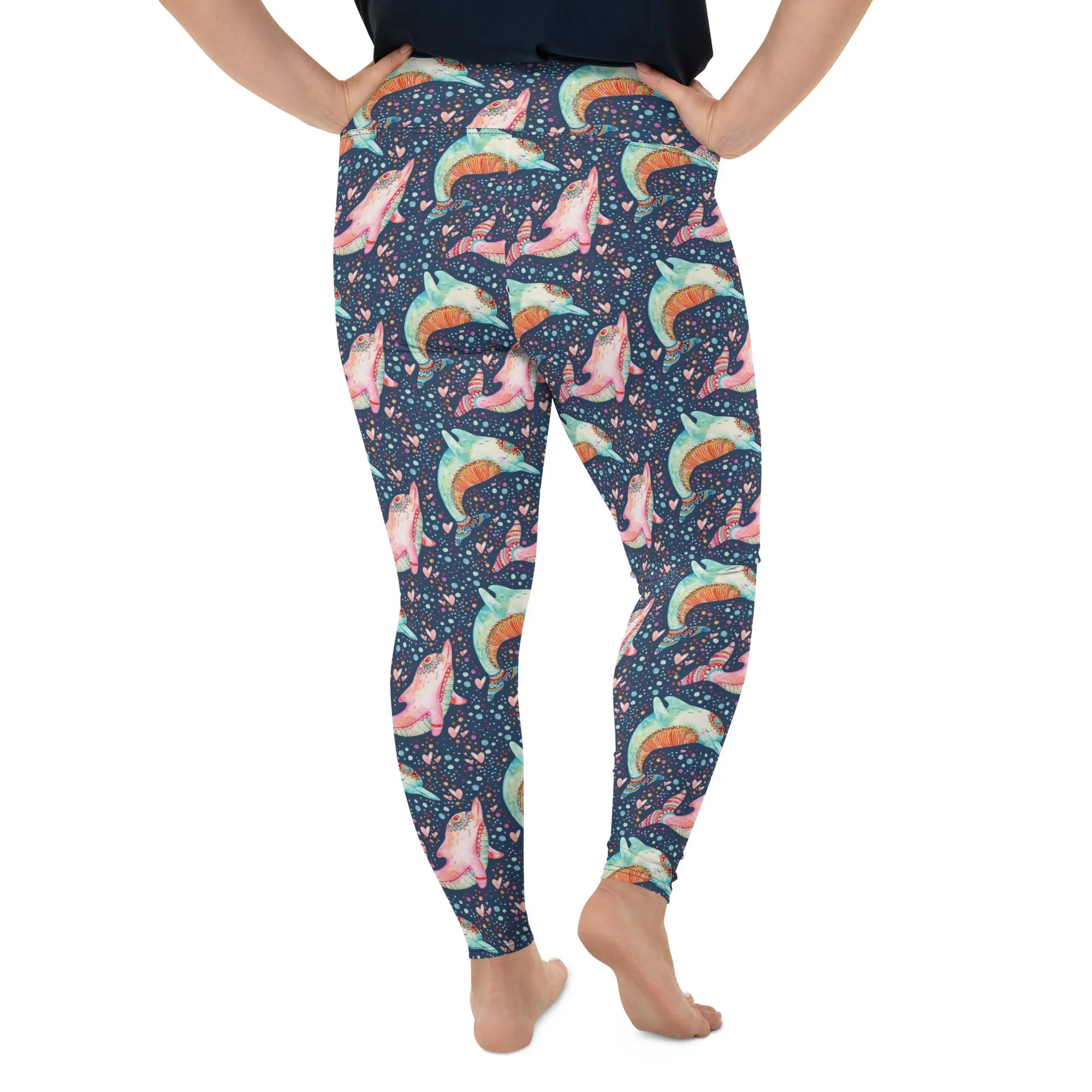 Dolphin Plus Size Leggings