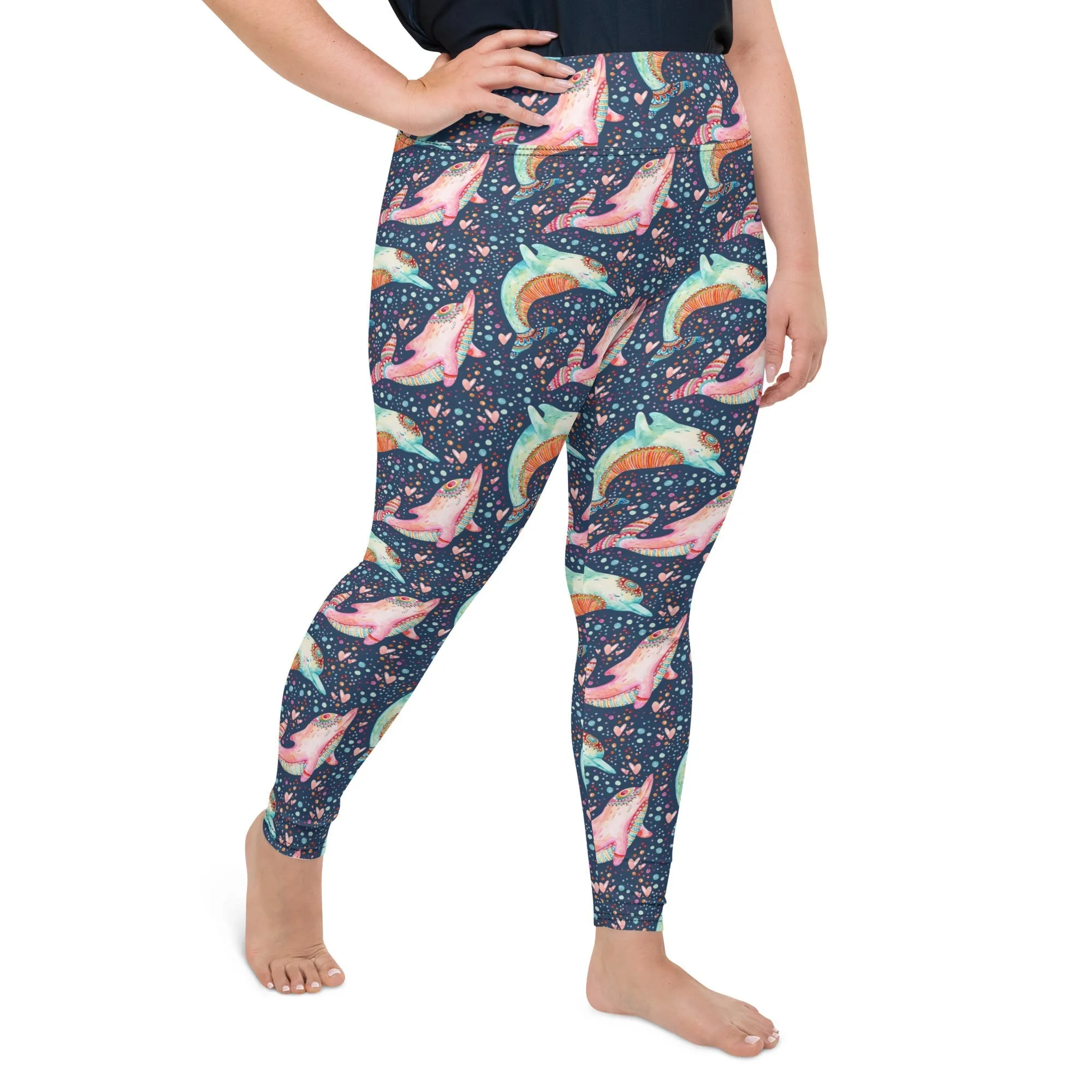 Dolphin Plus Size Leggings