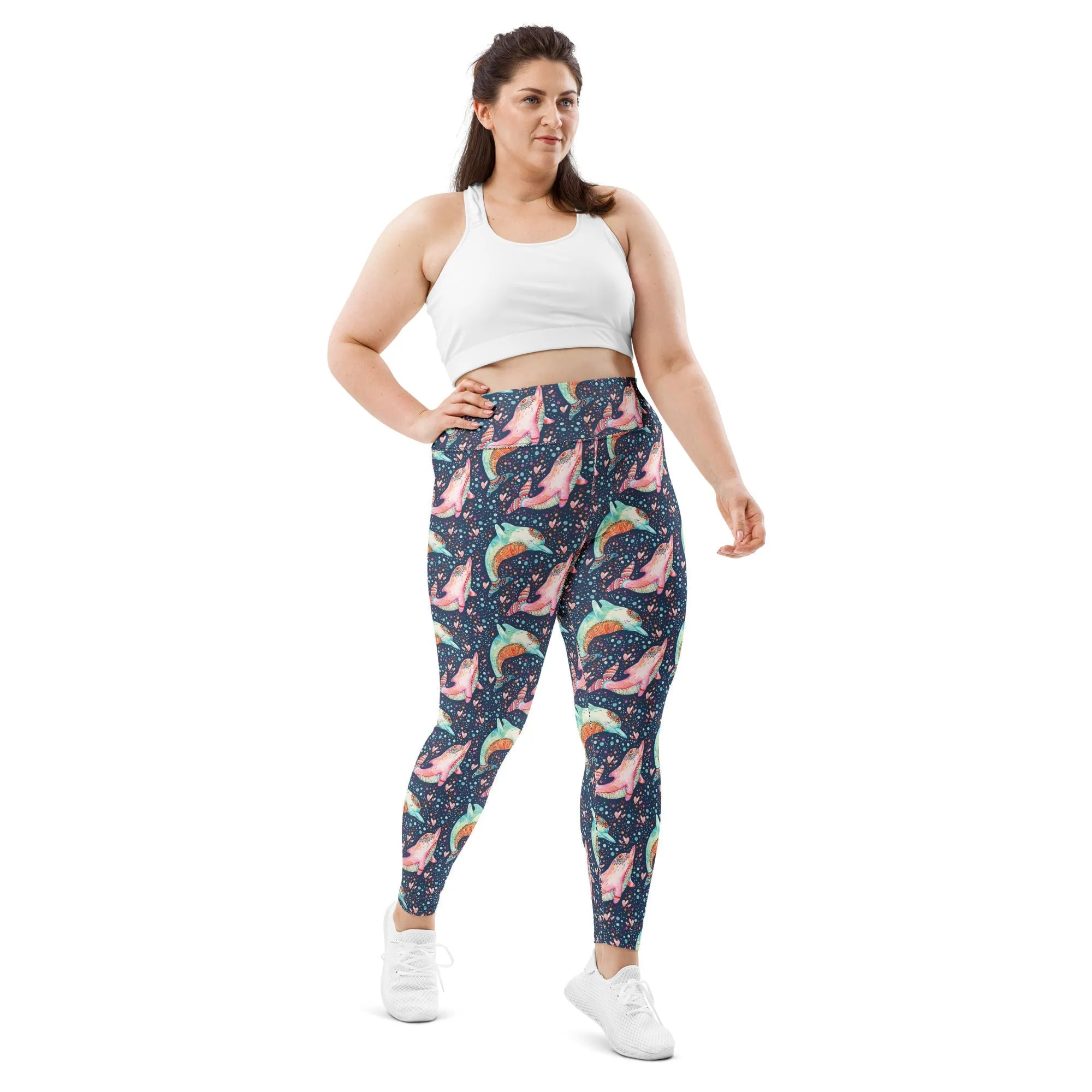 Dolphin Plus Size Leggings