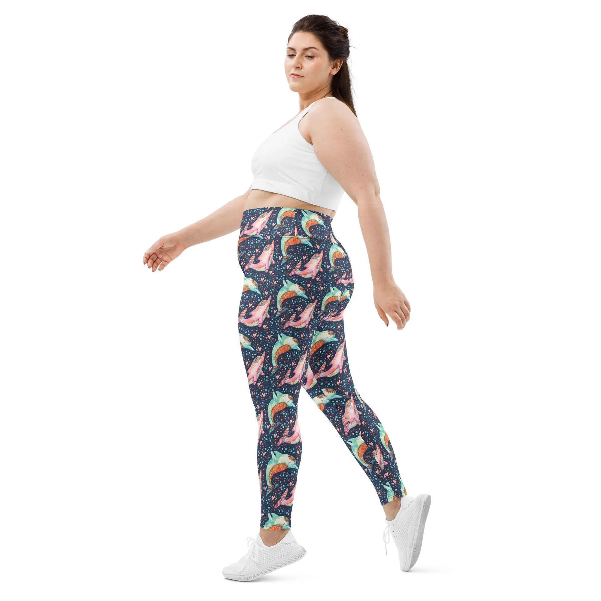 Dolphin Plus Size Leggings