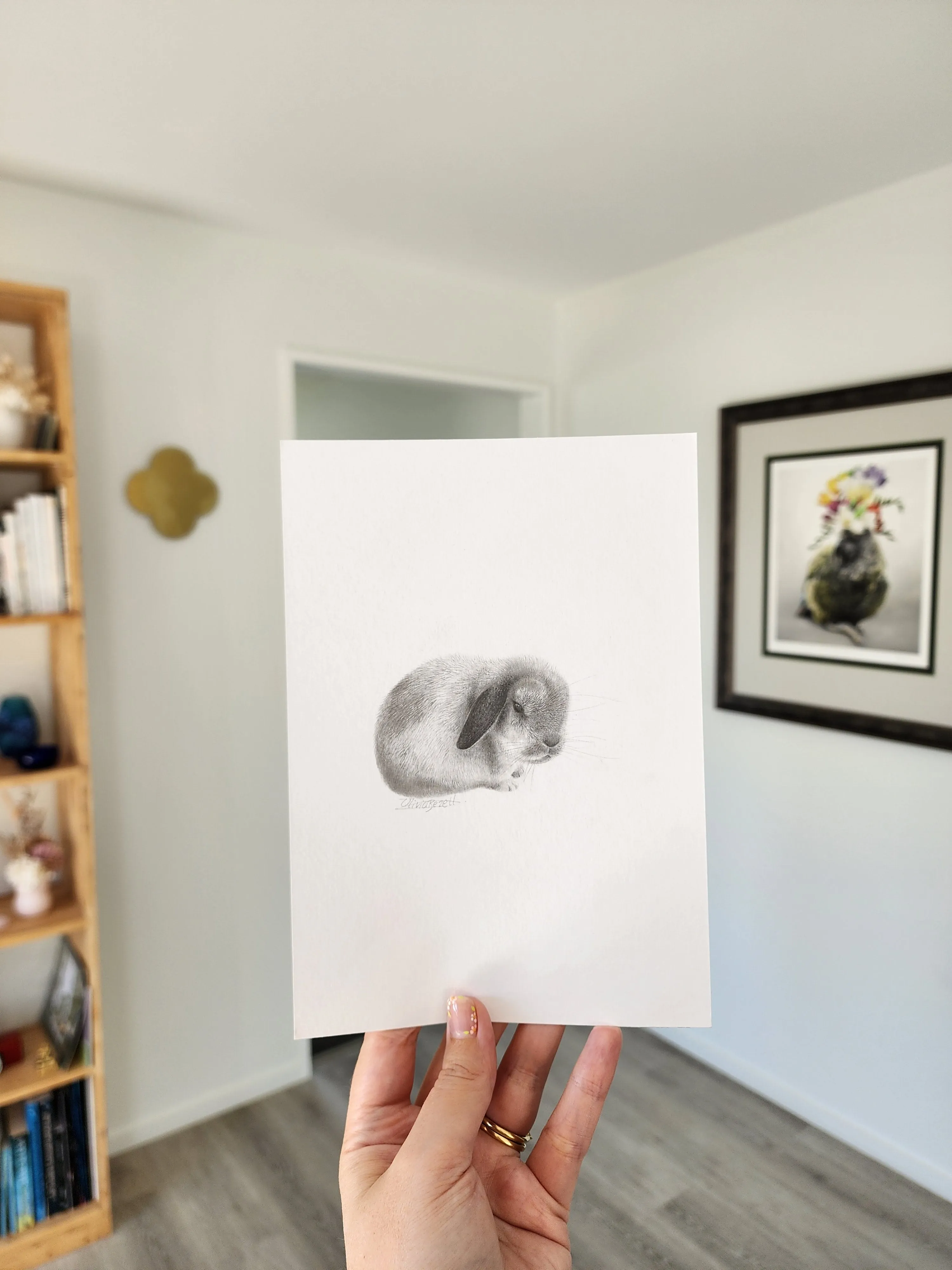 Donation piece - Mini one-off original Graphite Bun 'Arthur'