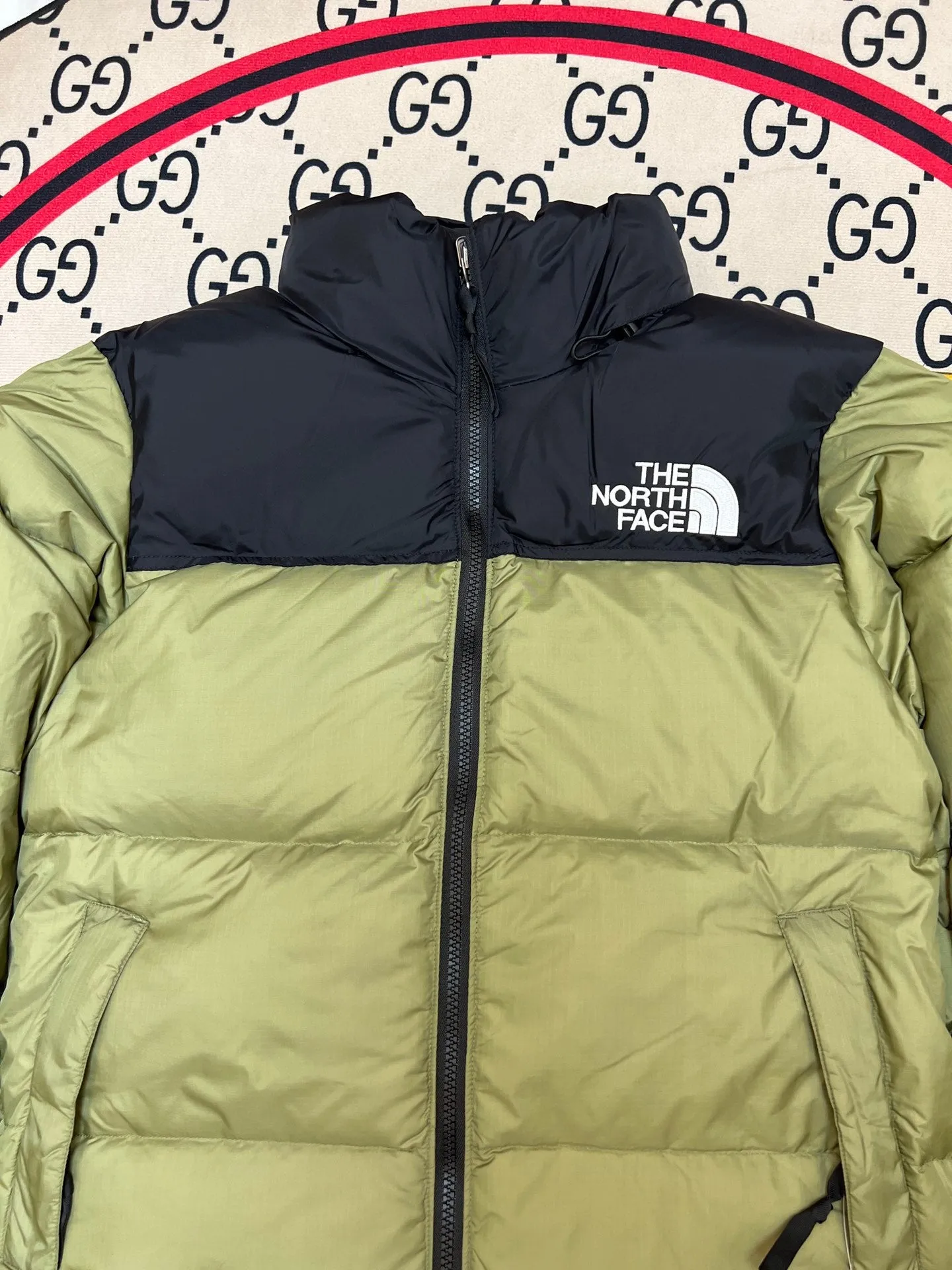 Down Jacket Olive Green