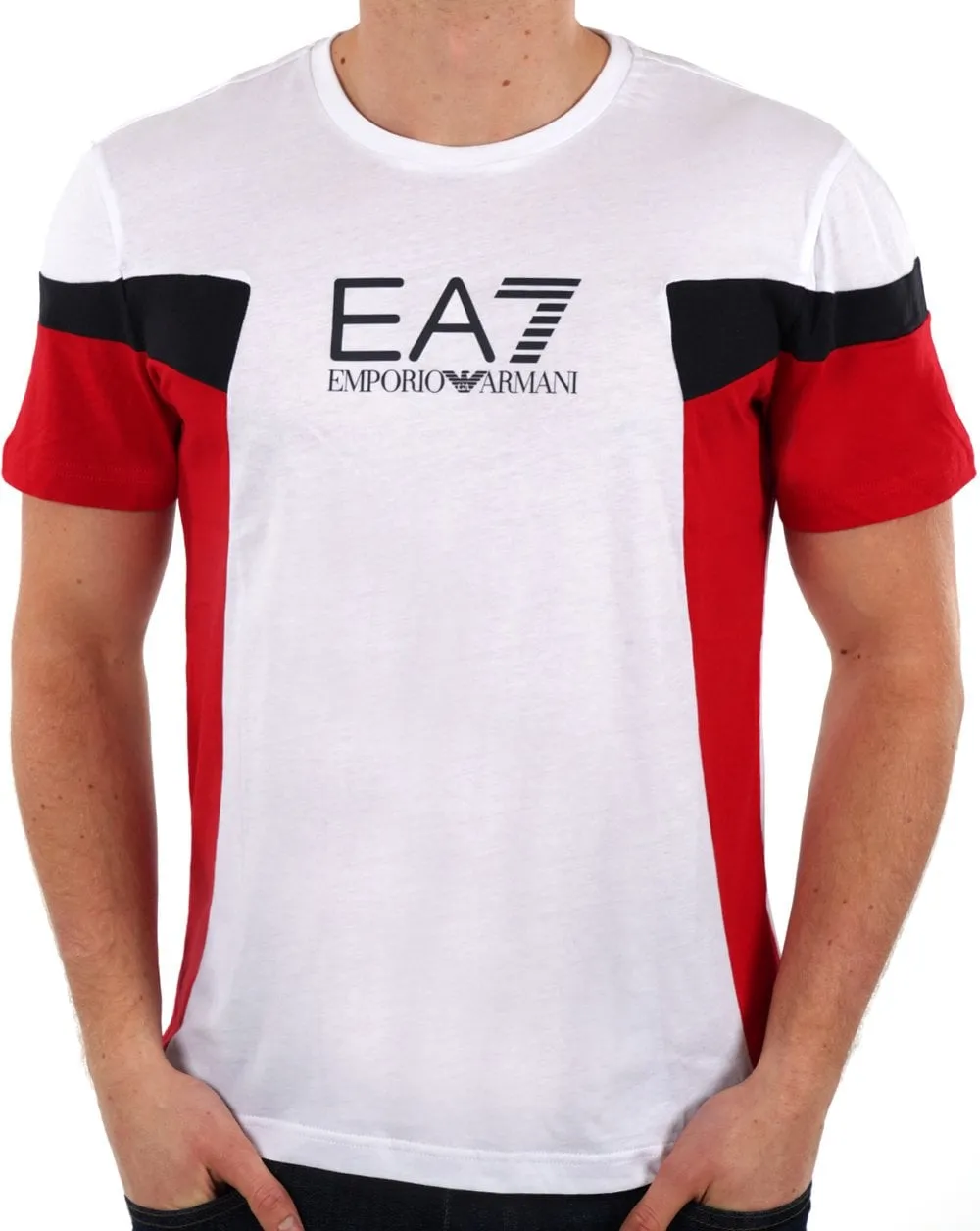 EA7 Graphic T-shirt White