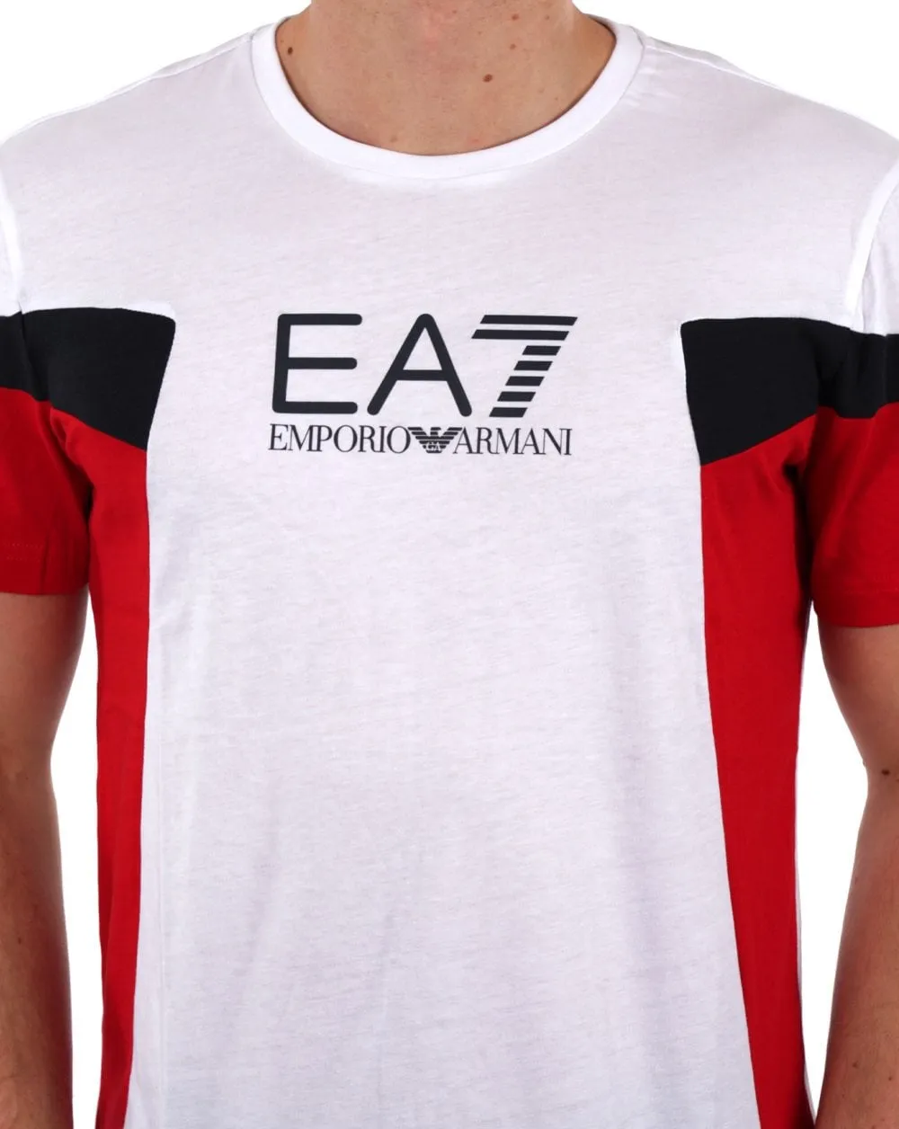 EA7 Graphic T-shirt White