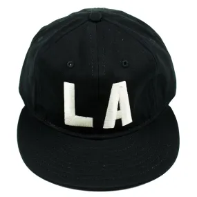 Ebbets - Los Angeles Angels 1954 Adjustable Cap - Black Cotton