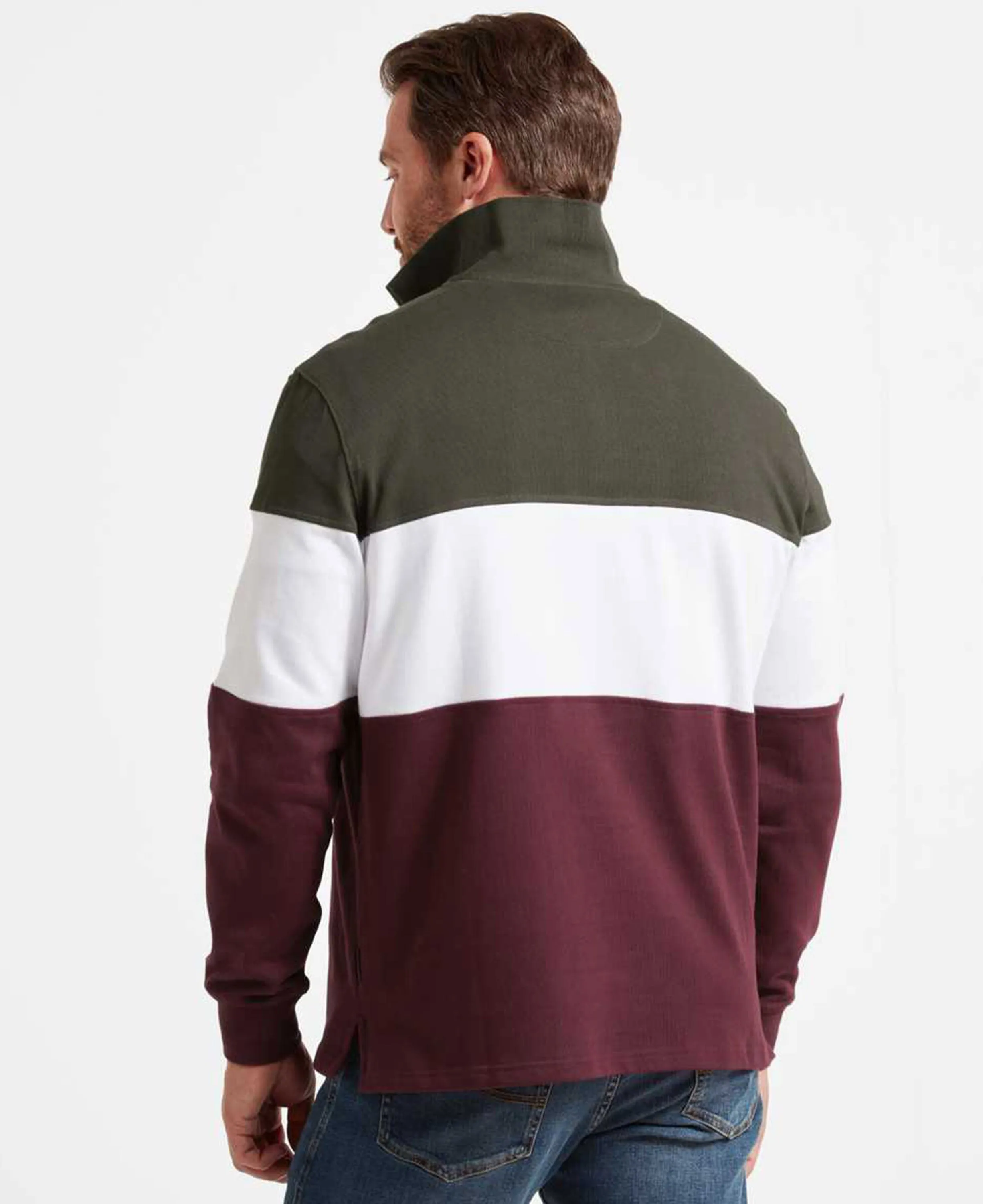 Exeter Heritage 1/4 Zip                             Wine